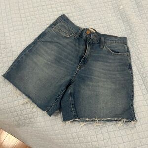 Denim cutoffs